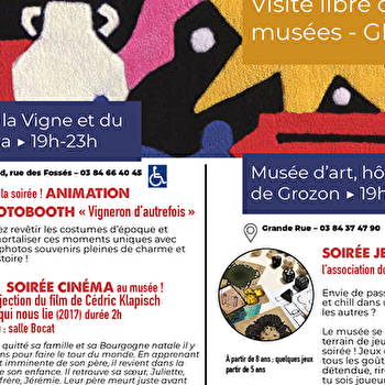 Soirée jeux au musée - ARBOIS