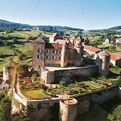 La Route des Châteaux en Bourgogne du sud