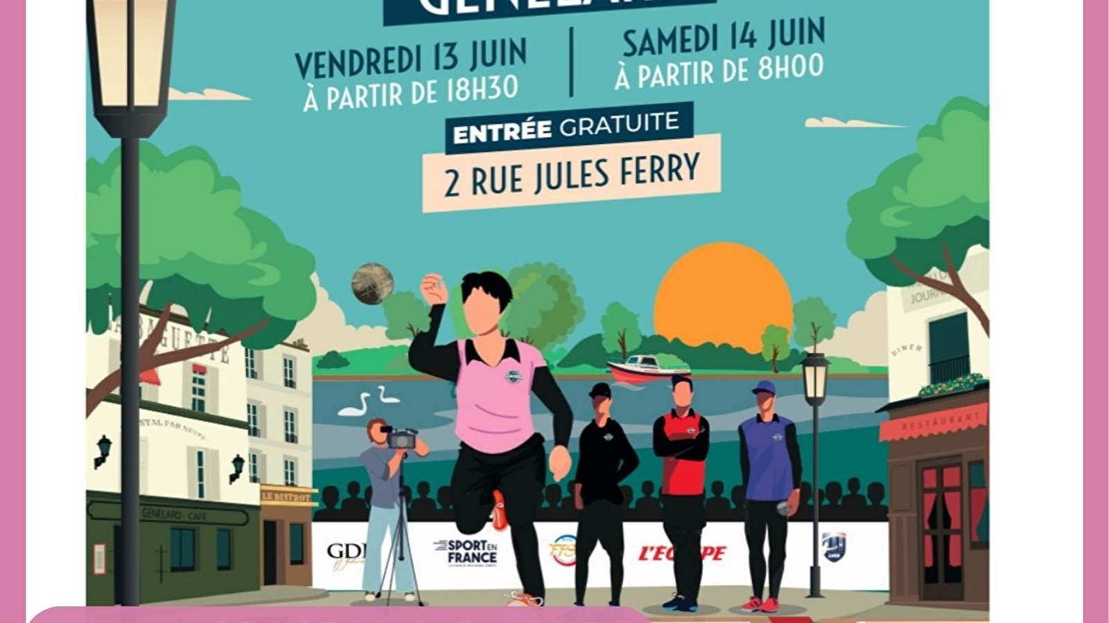 Sport-boules lyonnaise - 9e étape de la Ligue M1