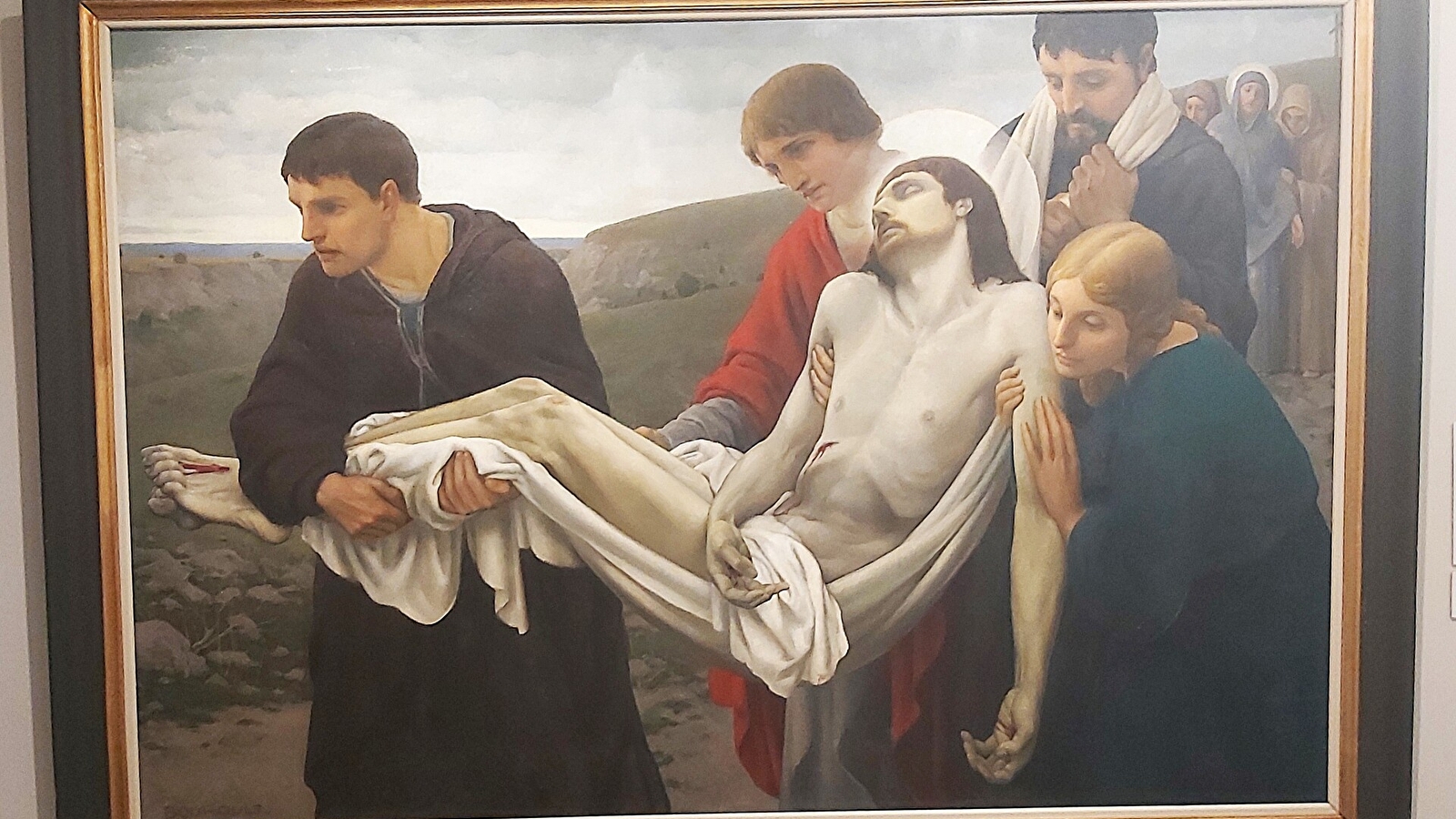 Un soir, une œuvre 'Calvaire' de Robert Bouroult