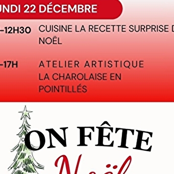 Atelier de cuisine participatif : la recette surprise de Noël - CHAROLLES