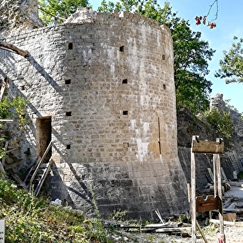 Site du Vieux Château de Noyers - NOYERS-SUR-SEREIN