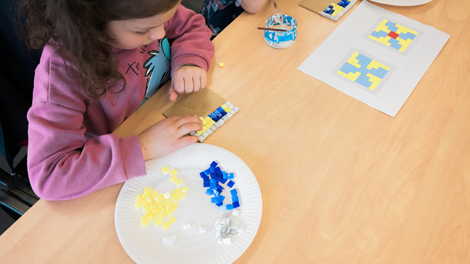 Atelier mosaïque romaine