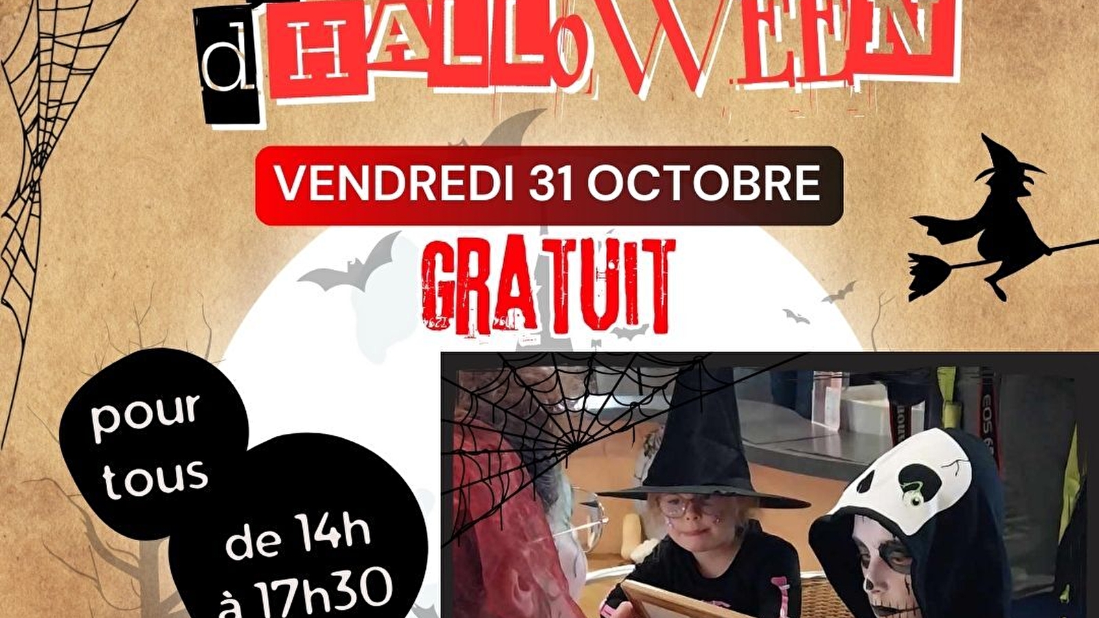 Viens fêter Halloween à la Maison du Charolais !
