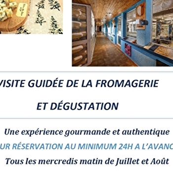 Fromagerie du Haut-Jura - Visites Guidées - LES MOUSSIERES