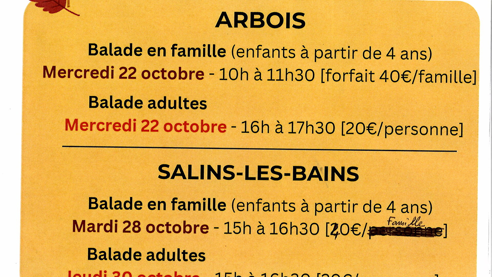 Balades sensorielles et ludiques