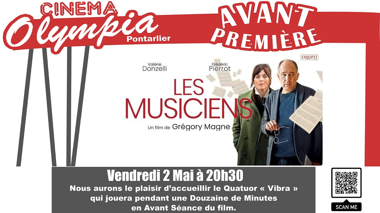 les Musiciens - Avant Première en présence du Quatuor Vibra