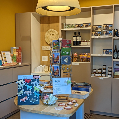 La boutique de l'Office de Tourisme