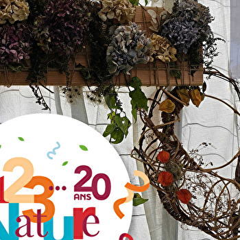 COMPLET - ATELIER ART ET NATURE 123NATURE : Tableau « fleurs et fils » - VANDONCOURT