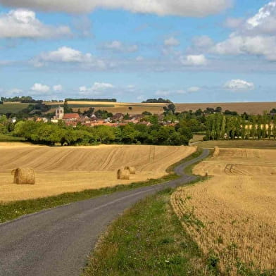 Les lavoirs et la chaume de Thury en VTT