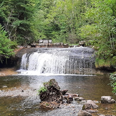 Parkings et accès aux Cascades du Hérisson