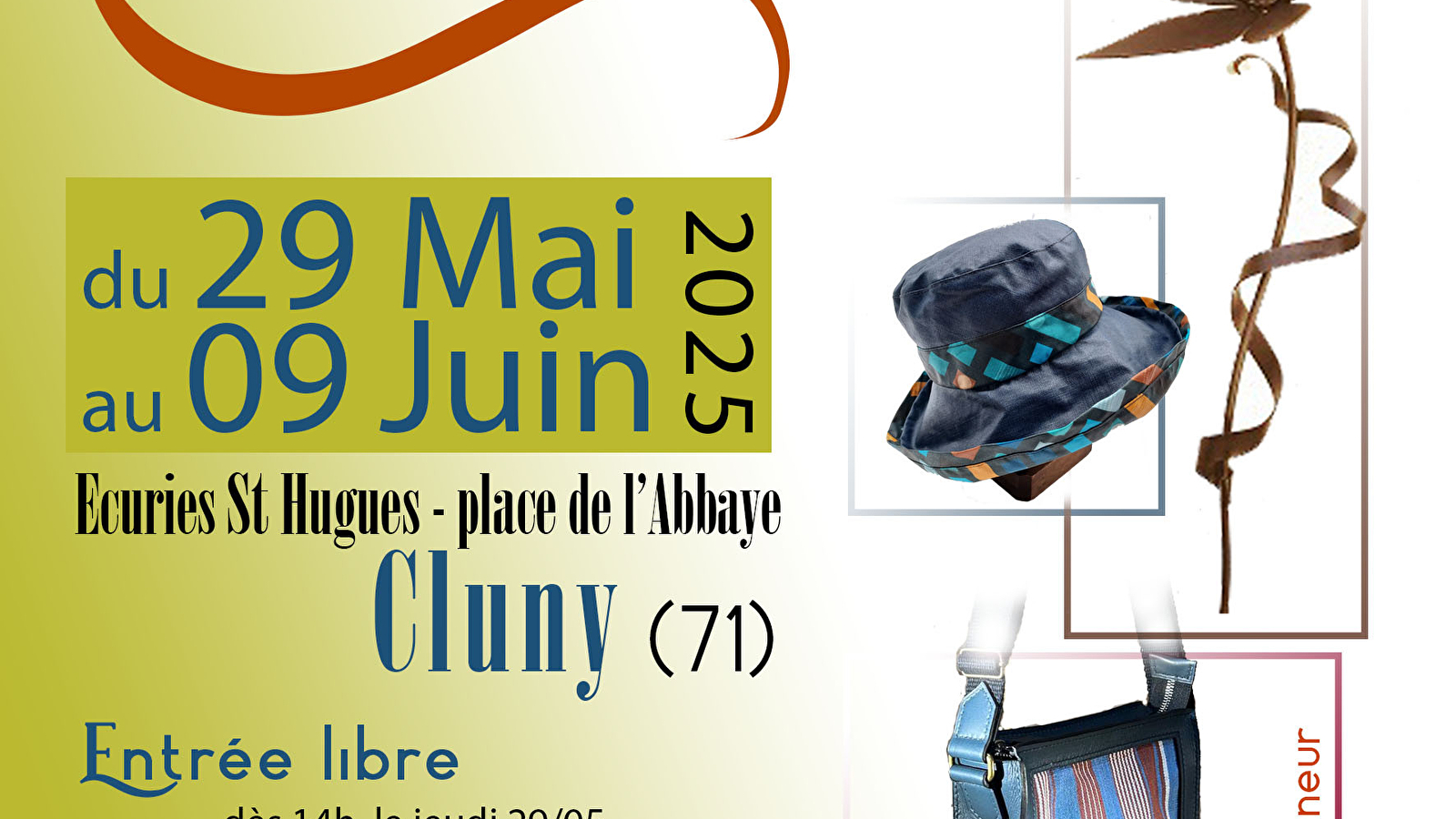 Exposition Vente Métiers d'art en Sud Bourgogne