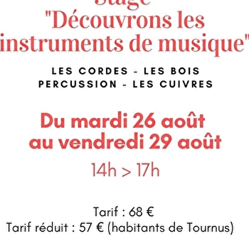Stage 'Découvrons les instruments de musique' - TOURNUS