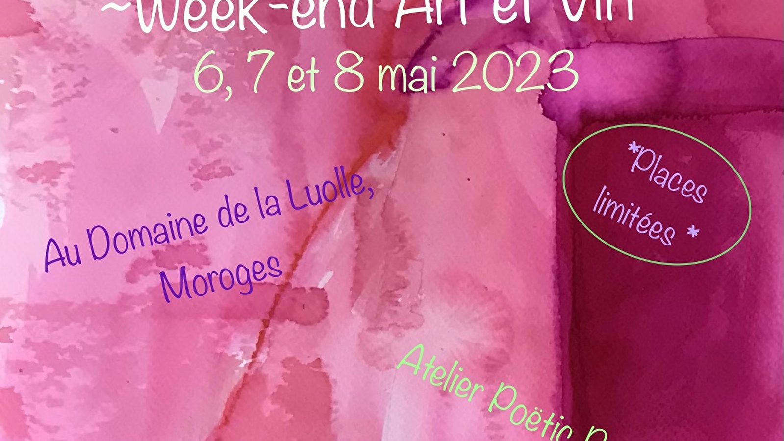 Week-end Art et Vin