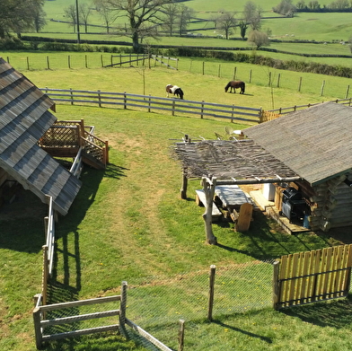 Cabane découverte et cabane de trappeur