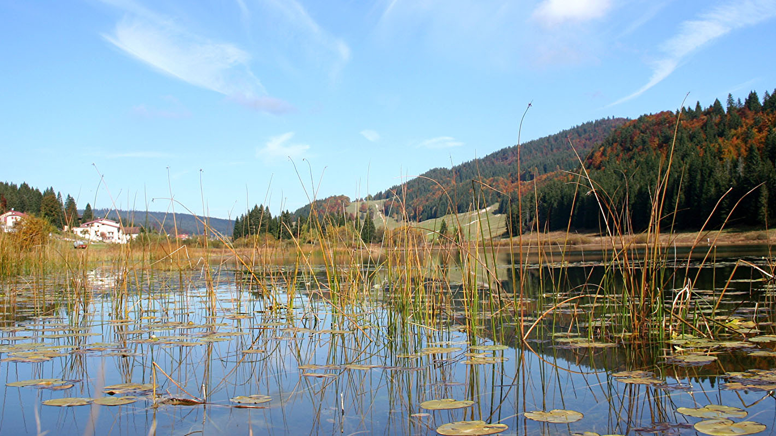 Le lac de Lamoura 