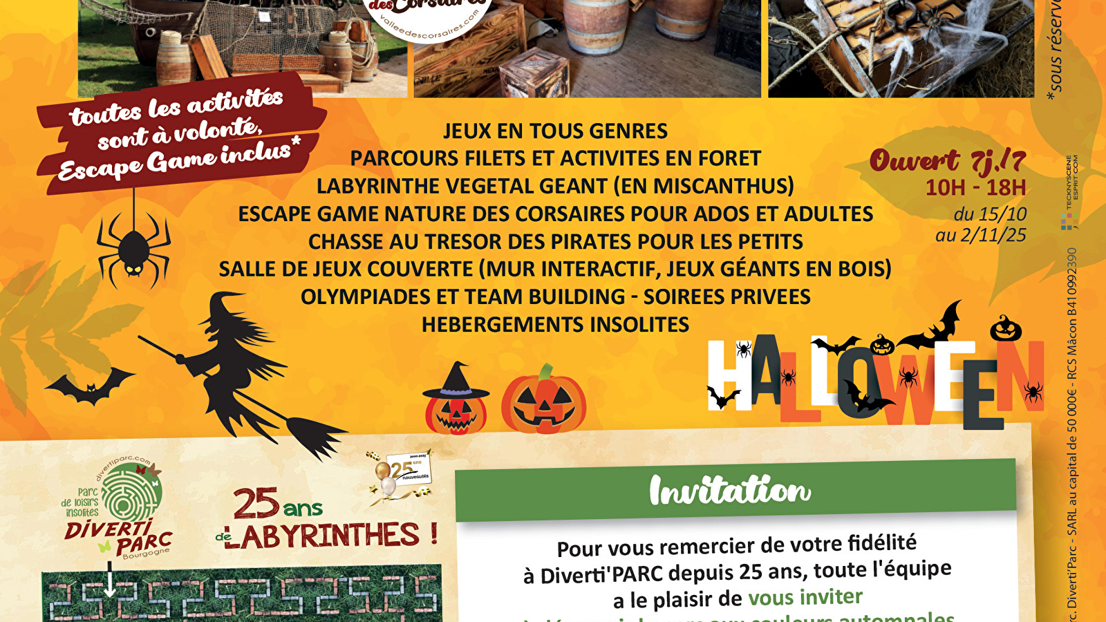 Halloween à Diverti'Parc !
