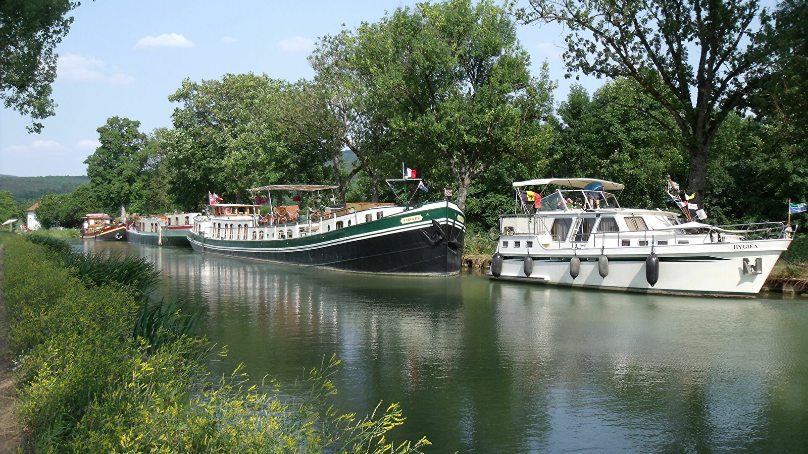 Halte nautique La34S. Ecluse du Banet