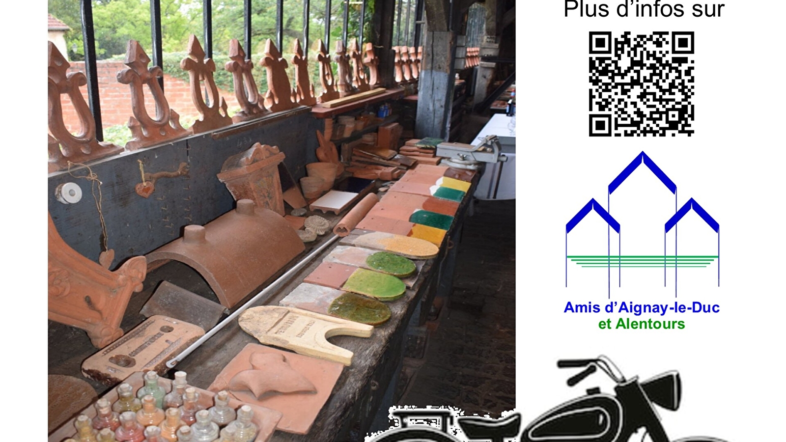 Visites tuilerie et collection de motos
