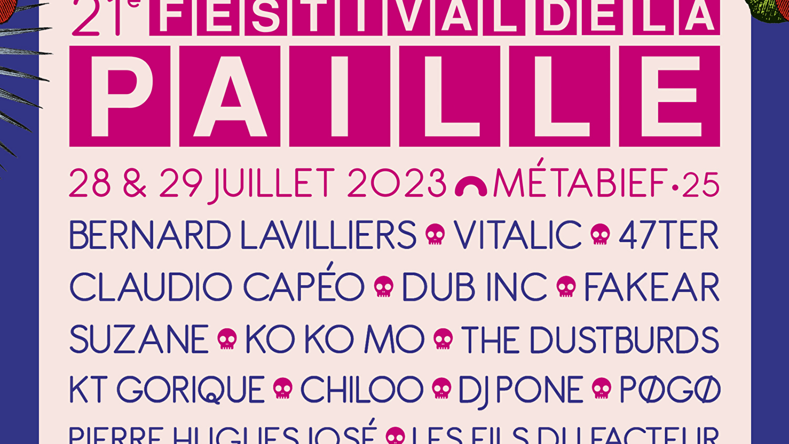 Festival de la paille - concerts du vendredi