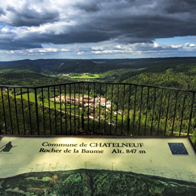 Belvédère du Rocher de la Baume