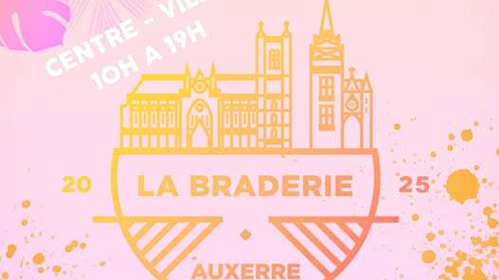 Braderie des commerçants du centre-ville d'Auxerre