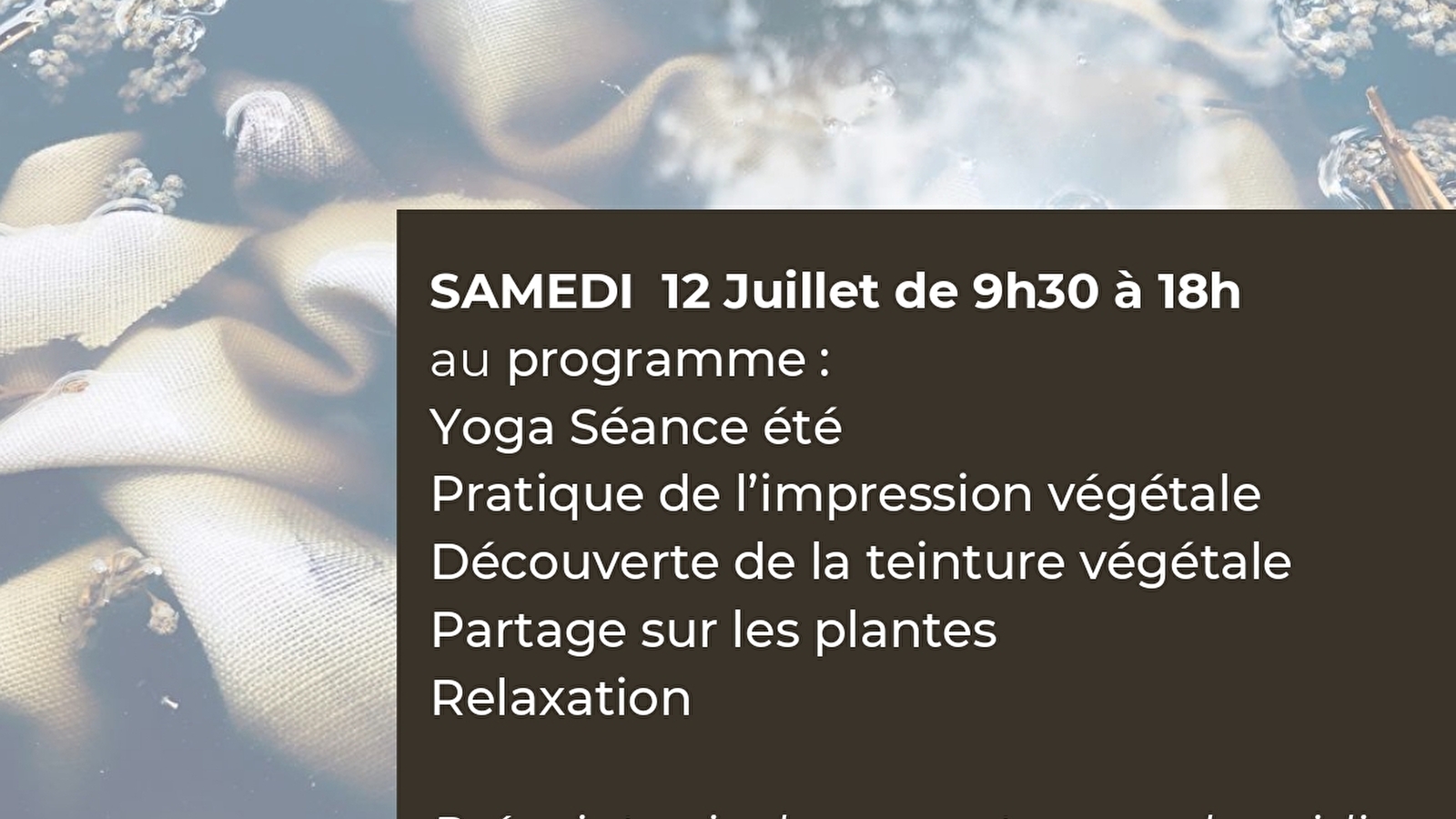 Journée atelier Art & Yoga