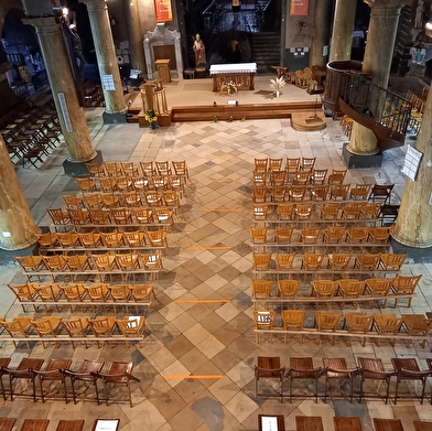 Eglise et crypte Saint-Aré