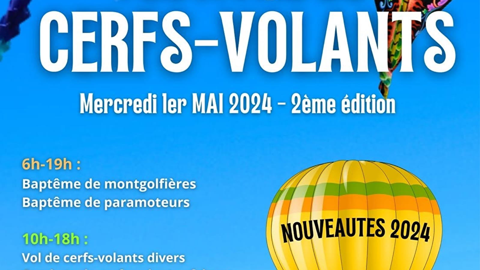 FESTIVAL DE CERFS-VOLANTS 2024