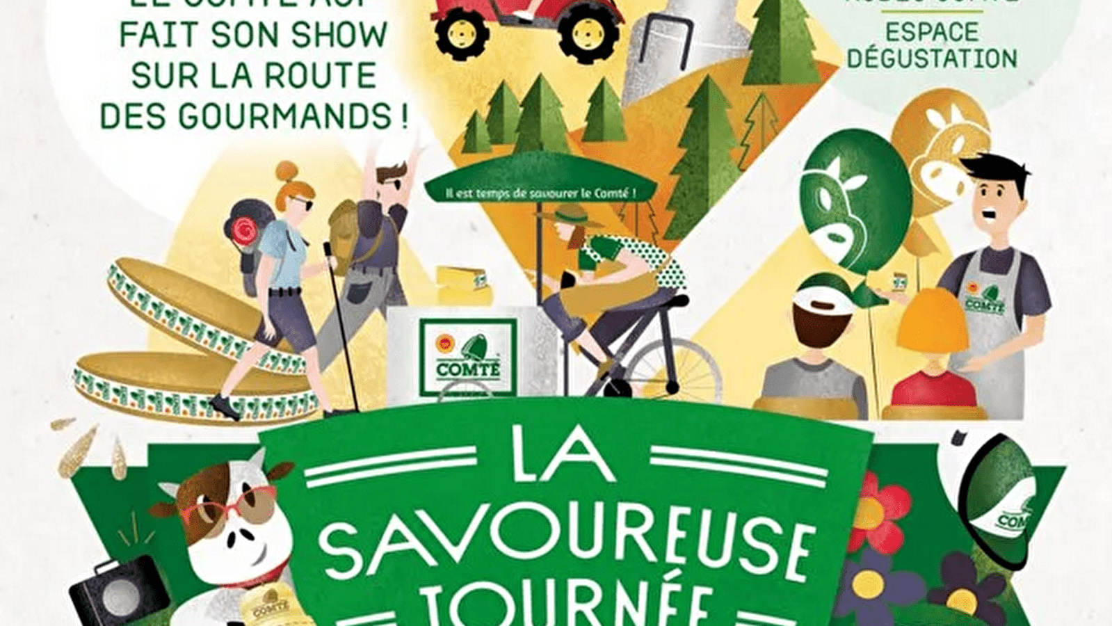 La savoureuse tournée du comté