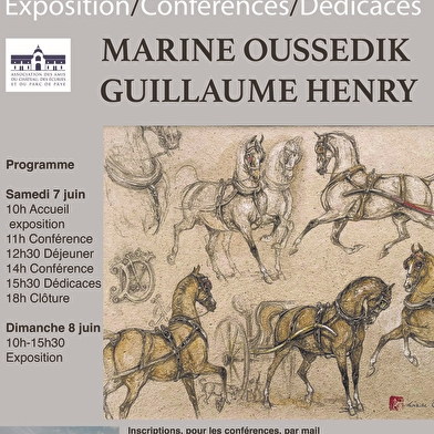 Exposition 'Les chevaux d’encre' et conférence 'Histoire de l’Equitation Française'