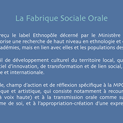 Maison du Patrimoine Oral de Bourgogne