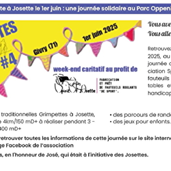 LES GRIMPETTES ET LA FETE A JOSETTE - GIVRY
