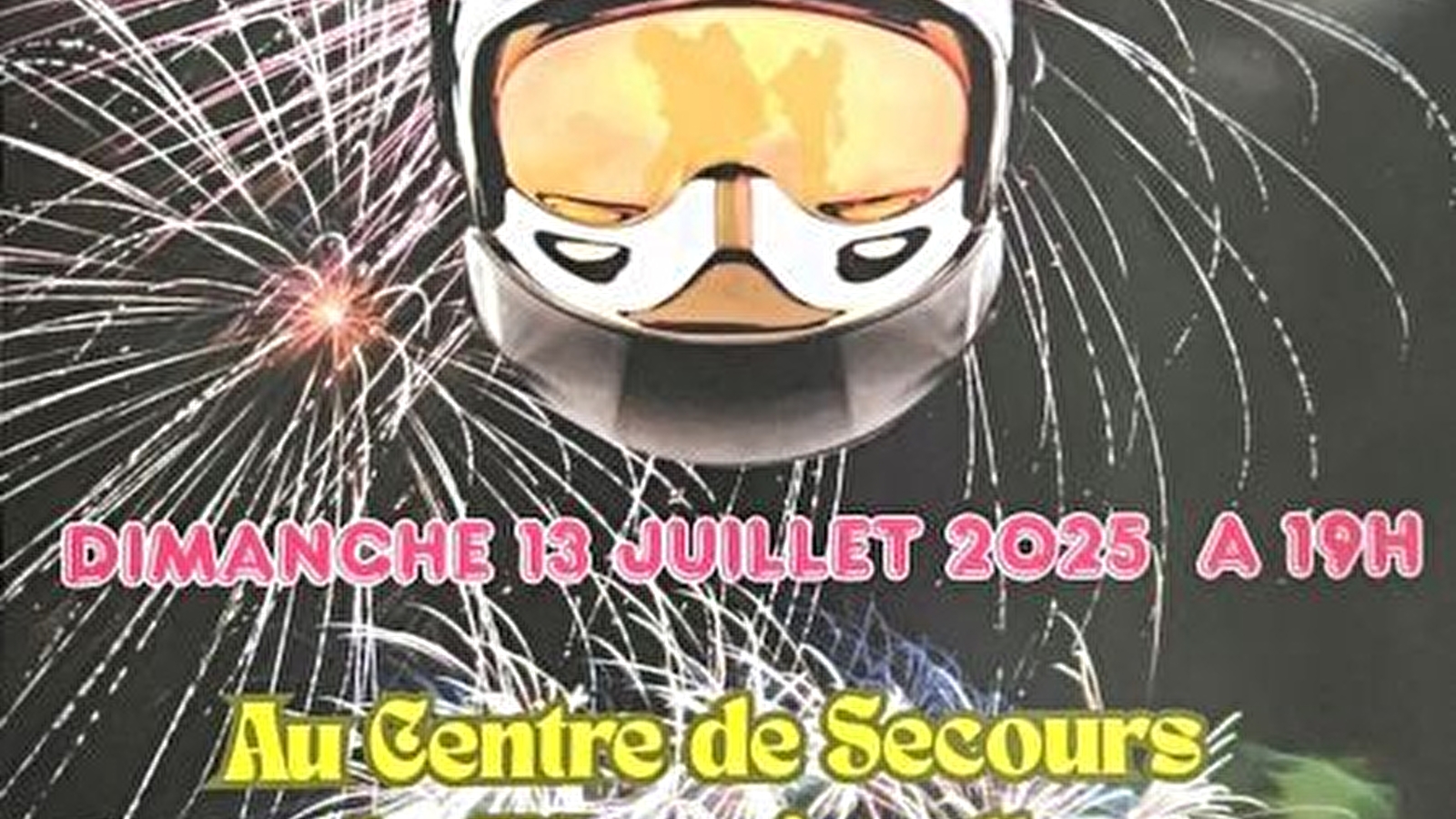 Bal des pompiers et feu d'artifice