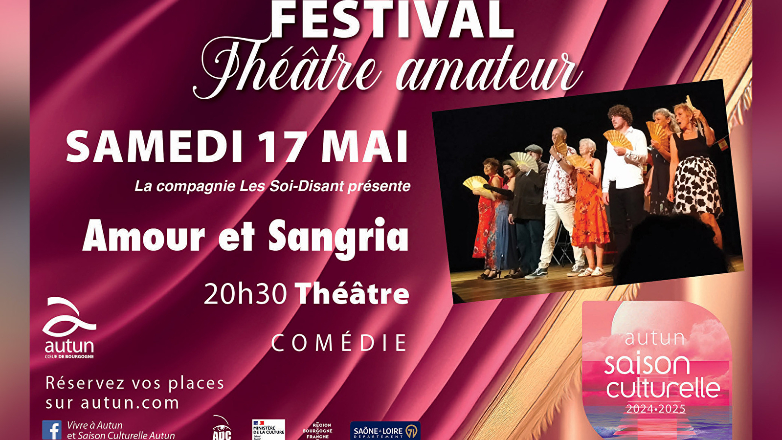 Festival Théâtre Amateur - Amour et Sangria