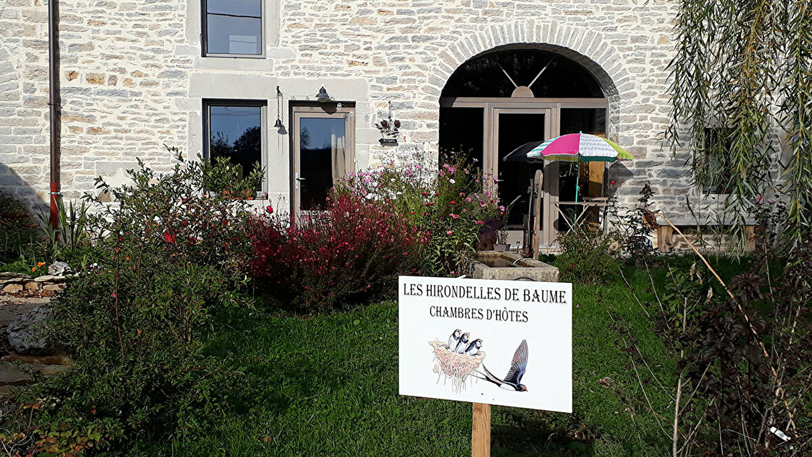 Les hirondelles de Baume