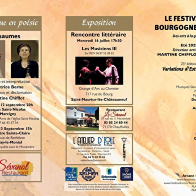 Festival de Bourgogne du Sud : Concert