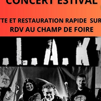 CONCERT ESTIVAL 'B.L.A.K'D' - DORNECY