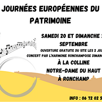 JEP 2025 - Colline Notre-Dame du Haut - RONCHAMP