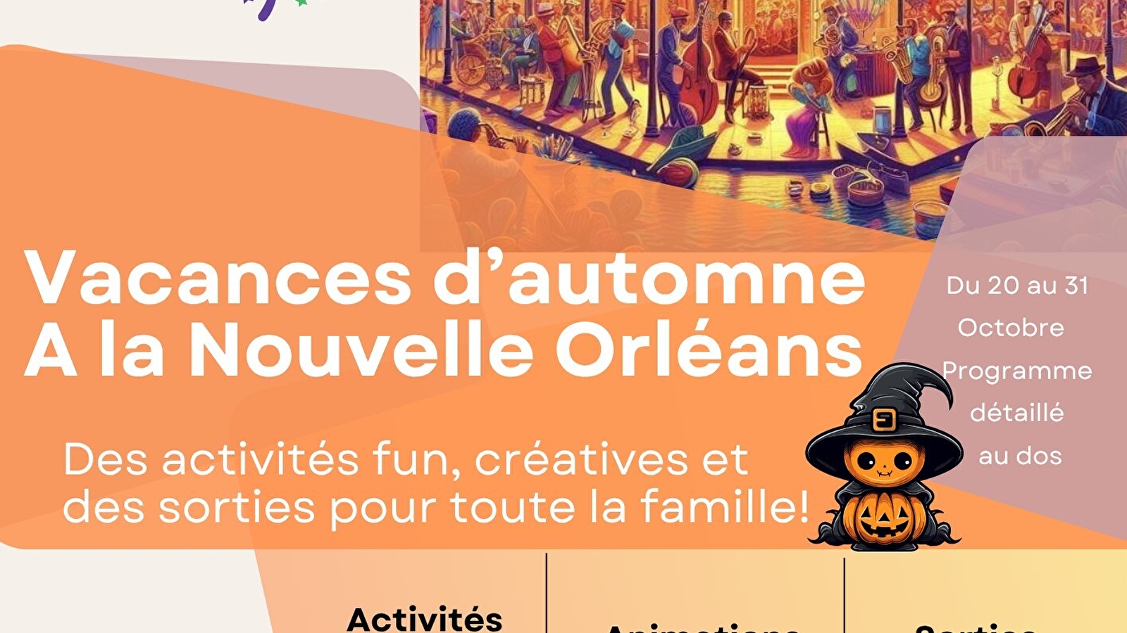 Animations vacances d'Automne