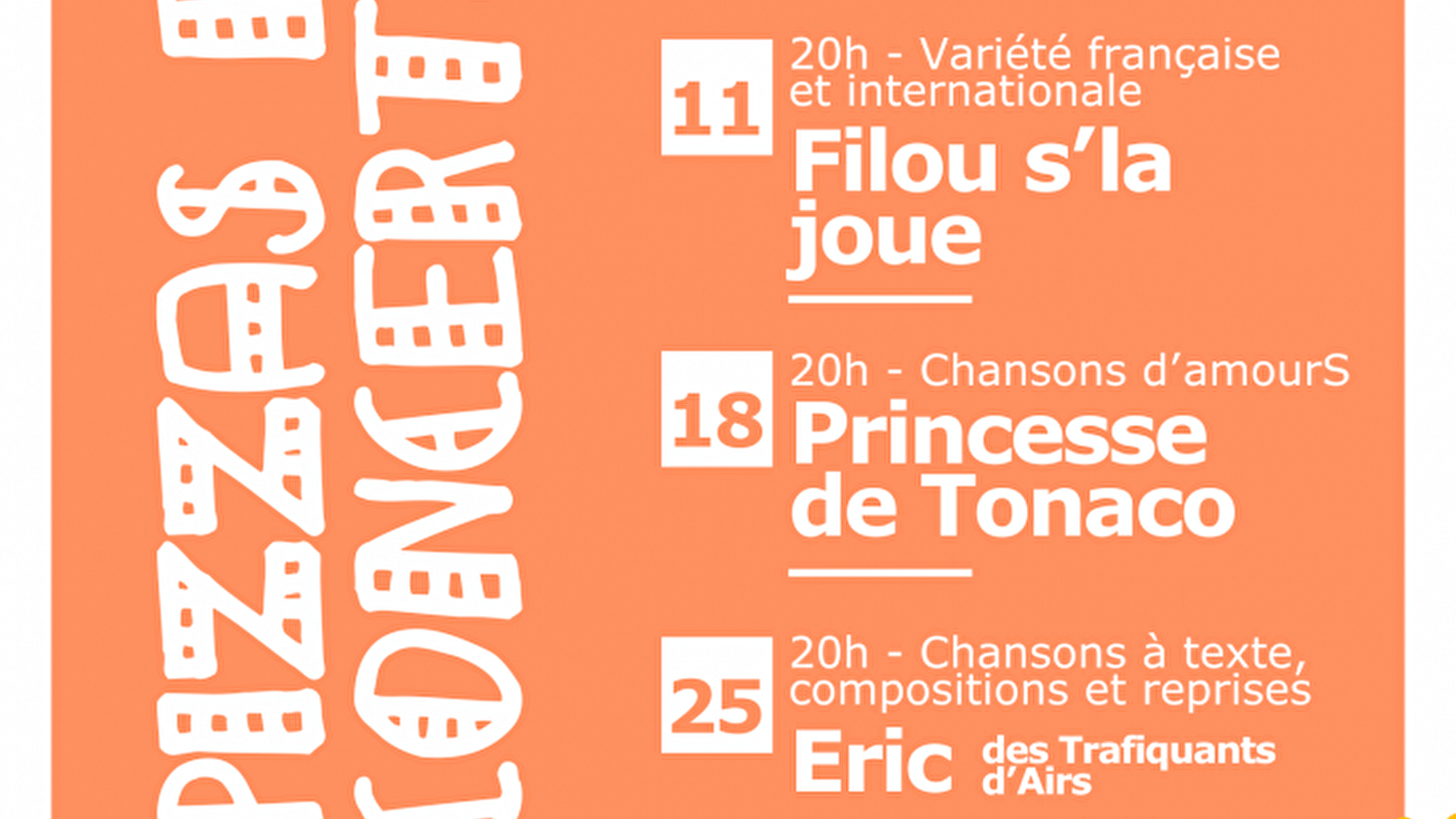 Eric des Trafiquants d'Air - chansons à texte, compositions et reprises