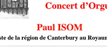 Concert Orgue solo - NOLAY