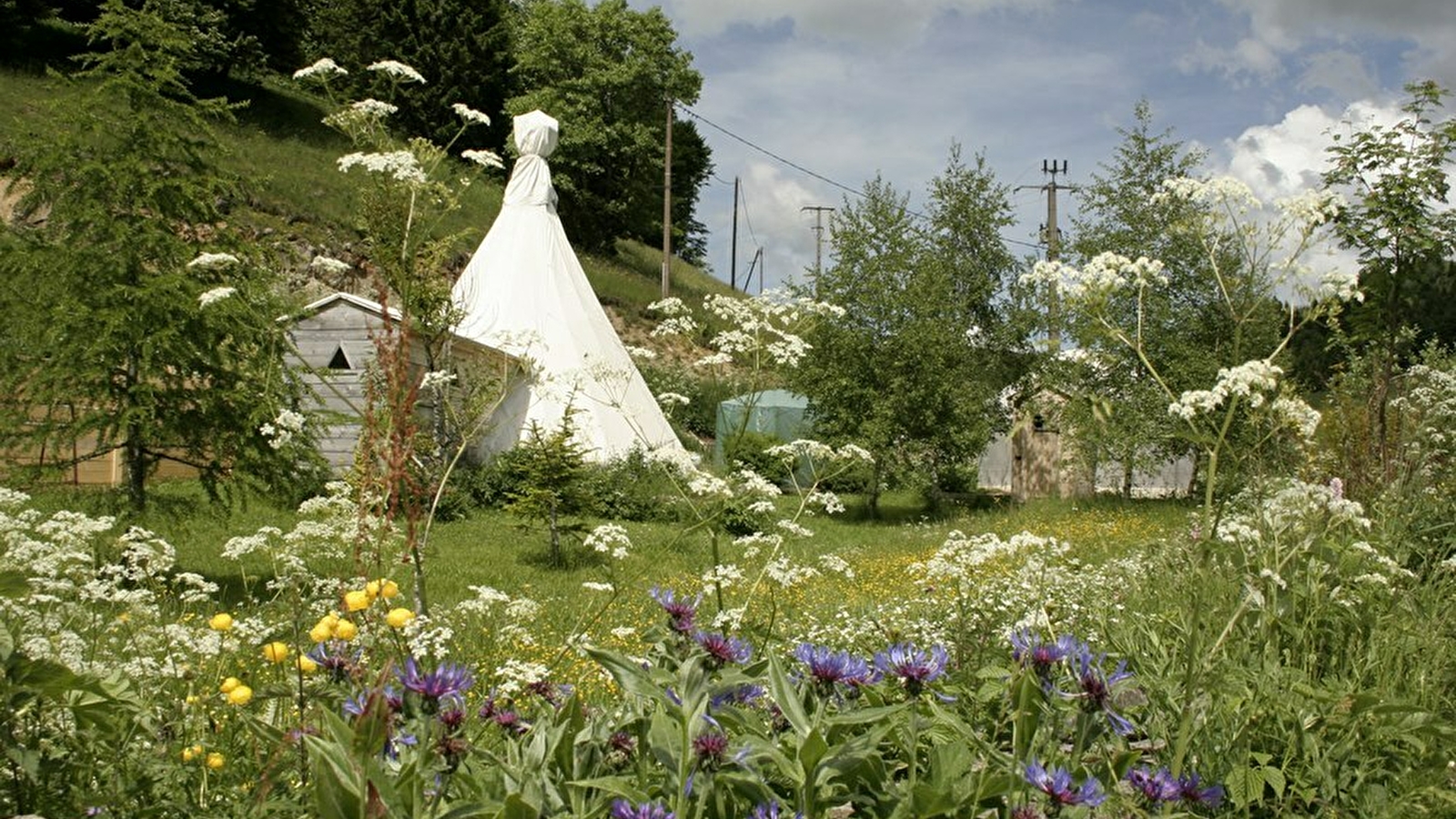 Le Refuge du Berbois  - Yourte et tipis