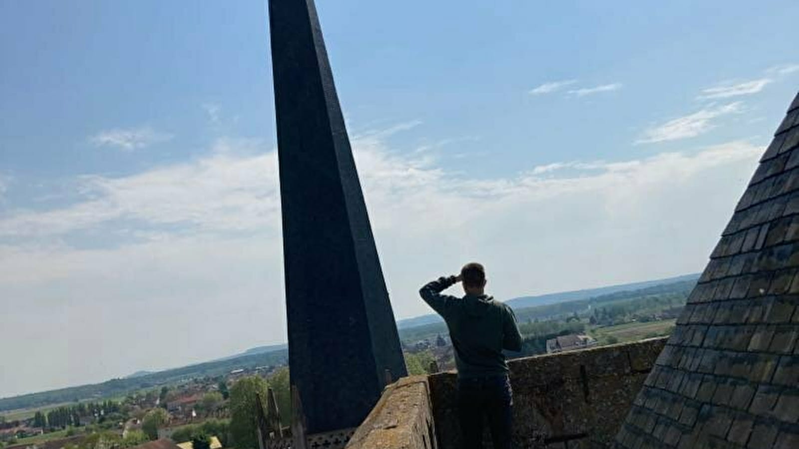 Montée à la tour de l'église Notre-Dame d'Auxonne