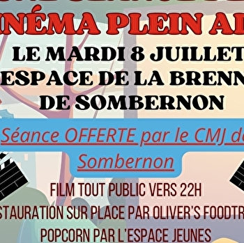 Séance de cinéma en plein air - SOMBERNON