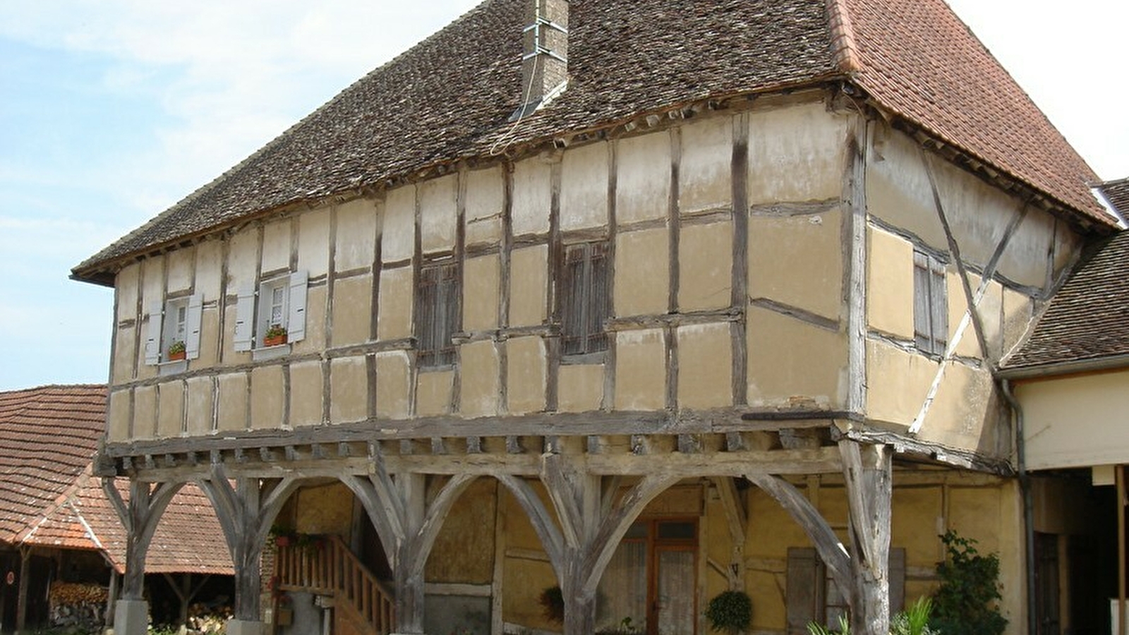 Maison en pans de bois