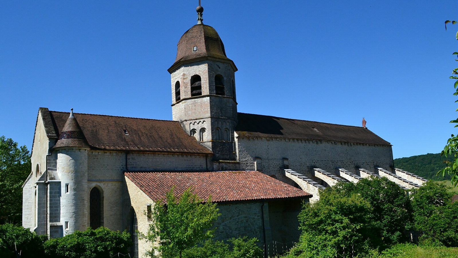 Belvédère du fays, abbaye de Gigny