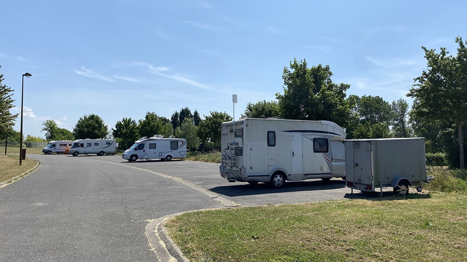 Aire de service pour camping-cars à Imphy