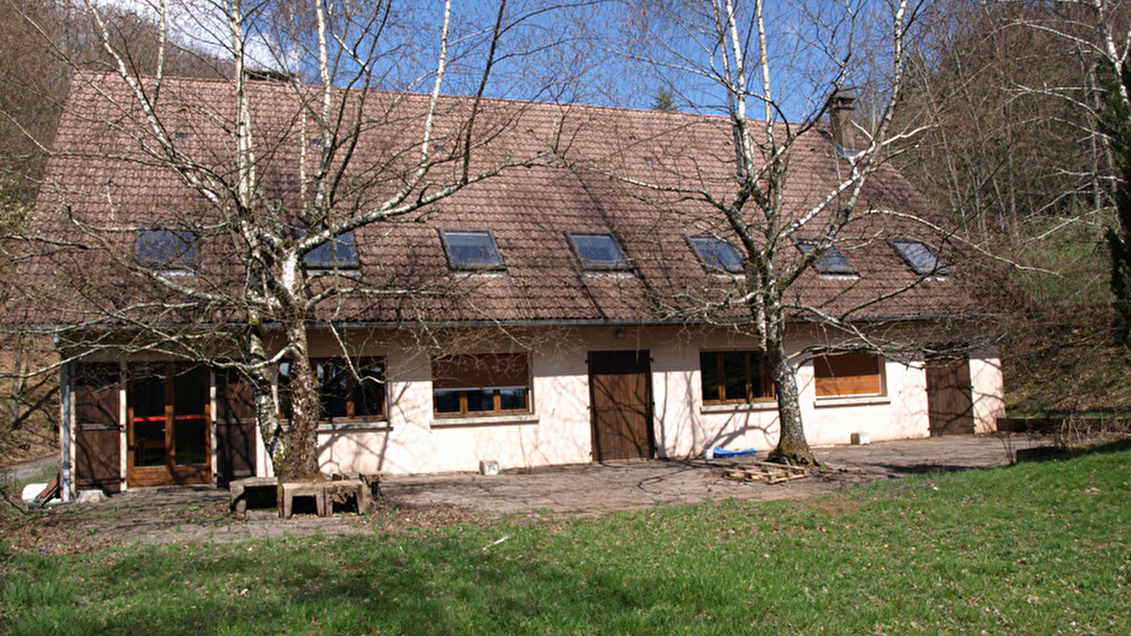 Chalet eedf du champ du gravier