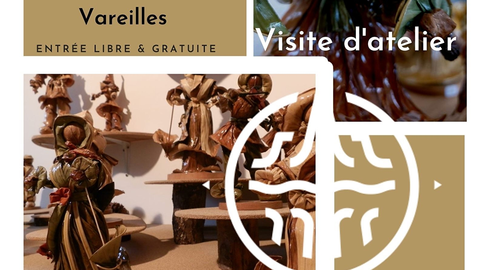 Un Jour, Un Artisan : Martine Taupin, Personnages en Feuilles